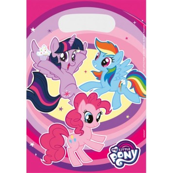 My Little Pony Rainbow Sparkle gift bag, 8 pcs