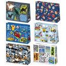 Colour Blossom Boys' Party paper gift bag, gift bag 30x23x10 cm