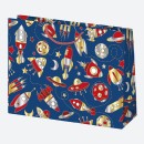 Colour Blossom Boys' Party paper gift bag, gift bag 30x23x10 cm