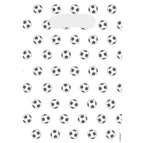 Football Kicker Party gift bag set of 8