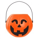 Halloween Smile Pumpkin candy collection bucket 16x14 cm