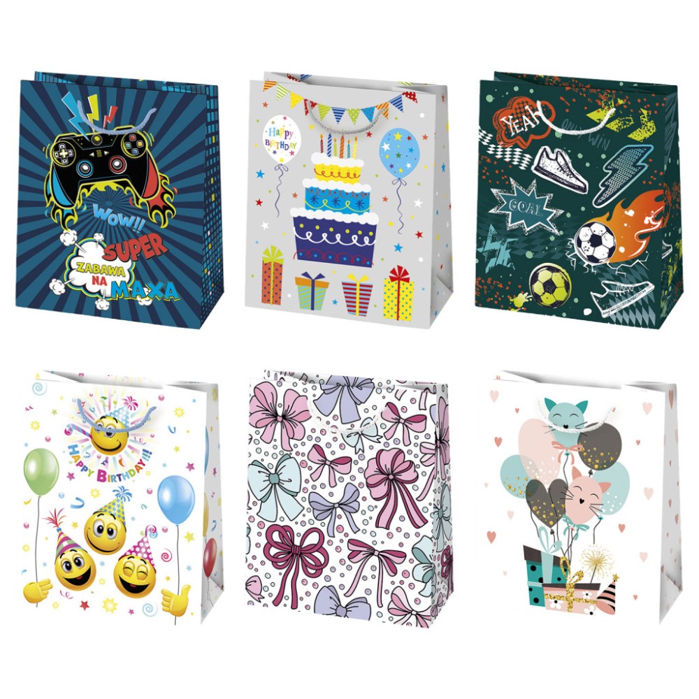 Happy Birthday For Everyone Happy Birthday paper gift bag 19x23x10.5 cm