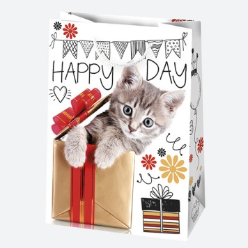 Happy Birthday Friends Happy Birthday paper gift bag 23x32x11 cm