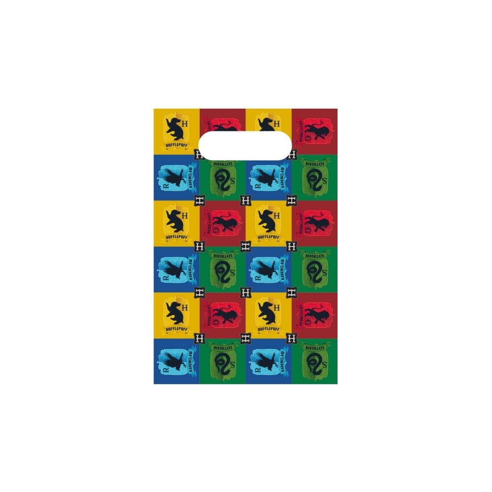 Harry Potter Houses gift bag 8 pcs