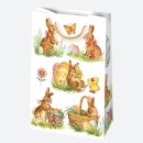Easter Bunny paper gift bag 16x24x7 cm