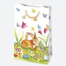 Easter Bunny paper gift bag 16x24x7 cm