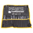 ŚCIĄGACZE DO TAPICERKI KOMPLET CHWYTAKÓW 11 ELEMENTÓW PM-SDT-11T