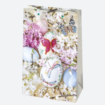 Easter Eggs paper gift bag 16x24x7 cm