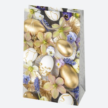 Easter Eggs paper gift bag 16x24x7 cm