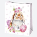 Easter Flowers paper gift bag 19x23x10.5 cm
