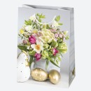 Easter Flowers paper gift bag 23x32x11 cm