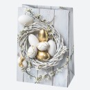 Easter Flowers paper gift bag 23x32x11 cm