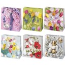 Easter Spring paper gift bag 15.5x15.5x8 cm