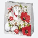 Easter Spring paper gift bag 15.5x15.5x8 cm