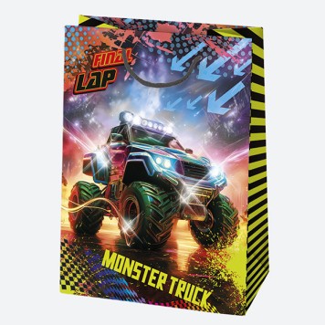 Vehicle Extreme sport paper gift bag, gift bag 23x32x11 cm