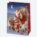 Christmas Gift Giving paper gift bag, 23x32x11 cm