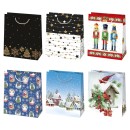 Christmas Mix paper gift bag 19x23x10.5 cm