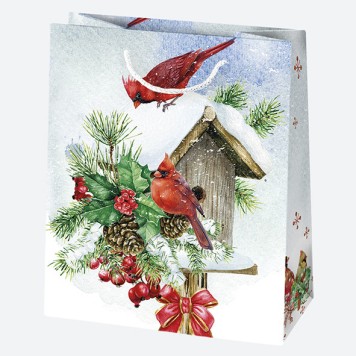 Christmas Mix paper gift bag 19x23x10.5 cm