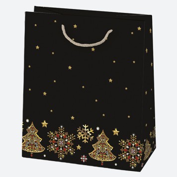 Christmas Mix paper gift bag 19x23x10.5 cm