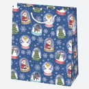 Christmas Mix paper gift bag 19x23x10.5 cm