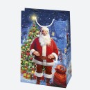 Christmas Santa Claus paper gift bag 10x16x6 cm