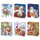 Christmas Toyland paper gift bag 19x23x10.5 cm