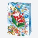 Christmas Toyland paper gift bag 23x32x11 cm