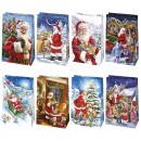 Christmas Winter Fun paper gift bag 16x24x7 cm