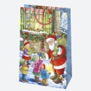 Christmas Winter World paper gift bag 16x24x7 cm