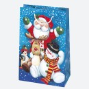 Christmas Wishes paper gift bag 16x24x7 cm