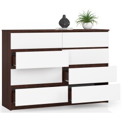KOMODA K140 8SZ CLP VENGE / BIAŁA