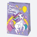 Colour Colorful Girl's paper gift bag, 23x32x11 cm