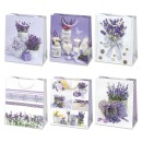 Colour Bunch Lavender paper gift bag, bag 19x23x10.5 cm