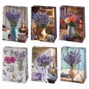 Colour Vase Lavender paper gift bag, 23x32x11 cm