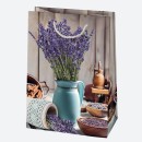 Colour Vase Lavender paper gift bag, 23x32x11 cm