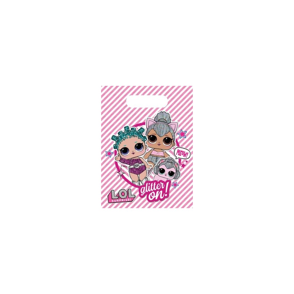 LOL Surprise Glitterati gift bag set of 6