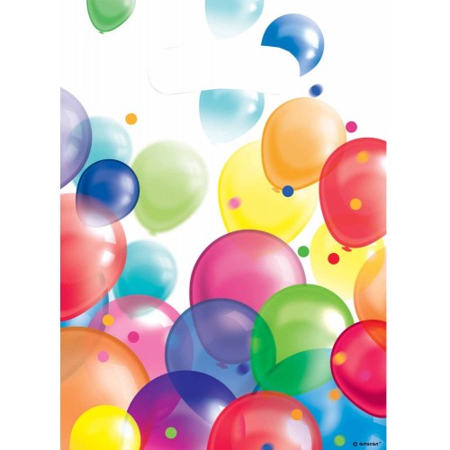 Balloon Colorful gift bag pack of 8