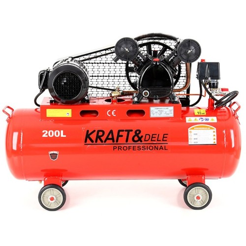 Kompresor Olejowy 200L 2 Tłoki 400V KD407