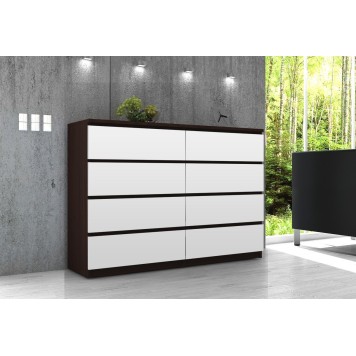 KOMODA K140 8SZ CLP VENGE / BIAŁA