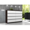 KOMODA K140 8SZ CLP VENGE / BIAŁA