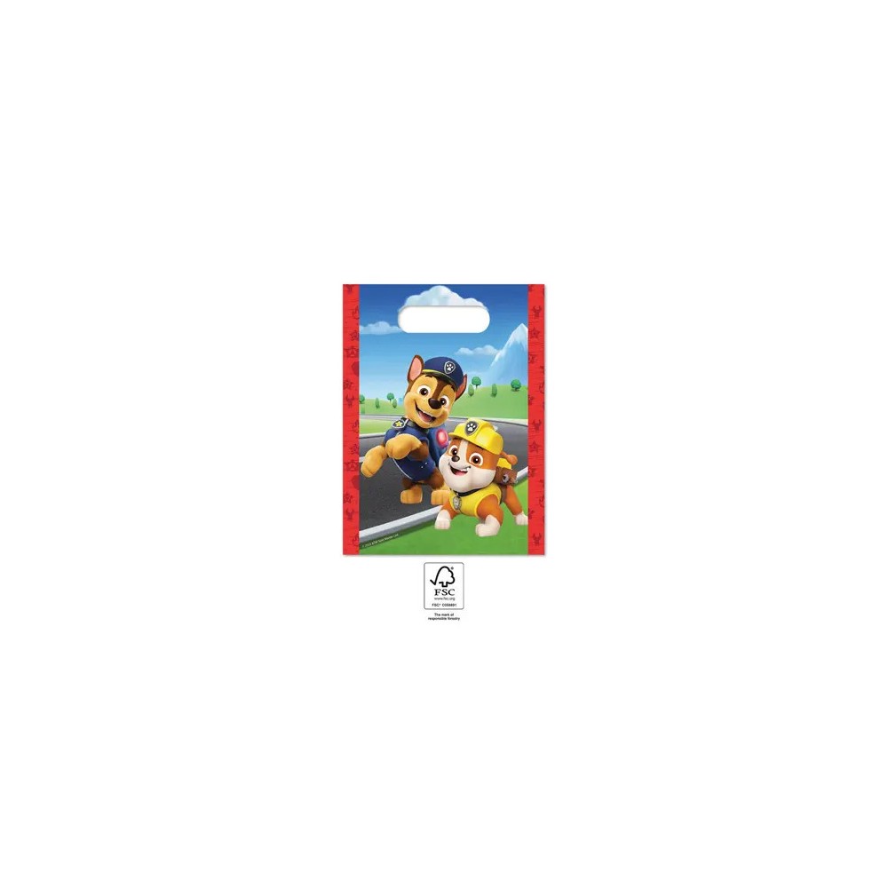 Paw Patrol Rescue Heroes paper gift bag 4 pcs