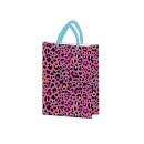 Colour Neon Patterned gift bag 18x10x23 cm