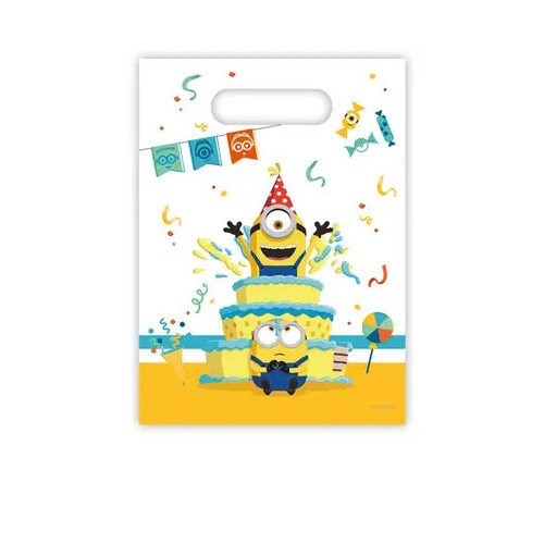 Minions The Rise of Gru gift bag set of 6