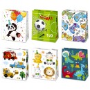 Party Boyish paper gift bag 19x23x10.5 cm