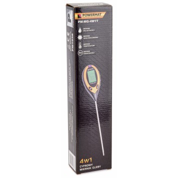 Miernik do gleby kwasomierz 4w1 PM-MG-4W1T