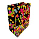Colour Neon Polka Dot Gift Bag 18x10x23 cm