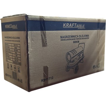 Nagrzewnica olejowa 60W termostat KD11712