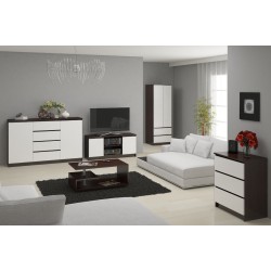 KOMODA K140 2D 4SZ CLP VENGE / BIAŁY