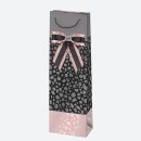 Colour Bow paper wine bag 10.5x33x8.5 cm