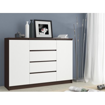 KOMODA K140 2D 4SZ CLP VENGE / BIAŁY